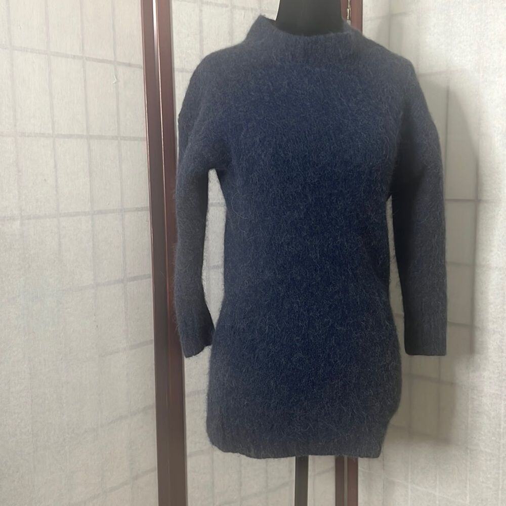 COS ALPACA WOOL BLEND BLUE SWEATER SIZE XS - Picture 1 of 5